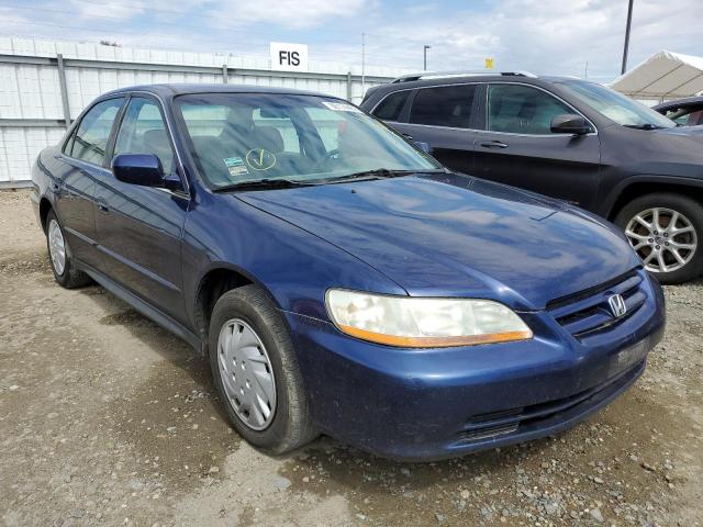 JHMCG66532C000282 - 2002 HONDA ACCORD LX BLUE photo 1