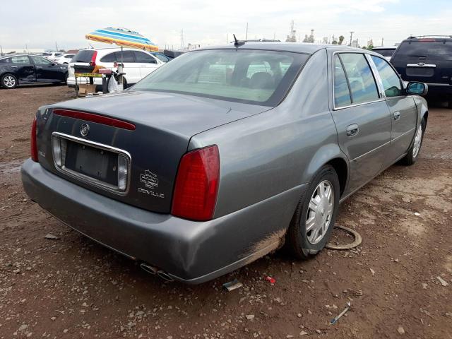 1G6KD54Y35U111008 - 2005 CADILLAC DEVILLE GRAY photo 4