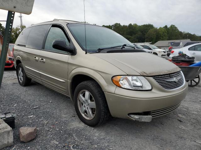 2C8GP64L92R611833 - 2002 CHRYSLER TOWN & COU BEIGE photo 1