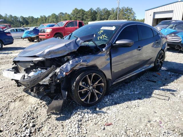 19XFC2F8XLE026448 - 2020 HONDA CIVIC SPOR GRAY photo 2