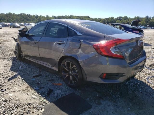 19XFC2F8XLE026448 - 2020 HONDA CIVIC SPOR GRAY photo 3