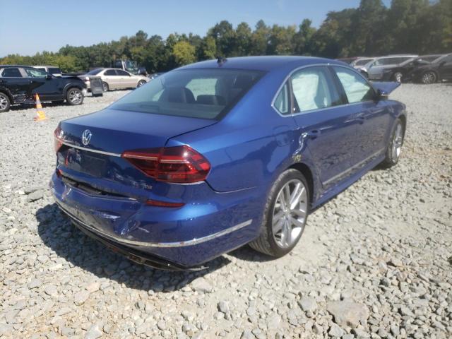 1VWDT7A3XHC020371 - 2017 VOLKSWAGEN PASSAT R-L BLUE photo 4