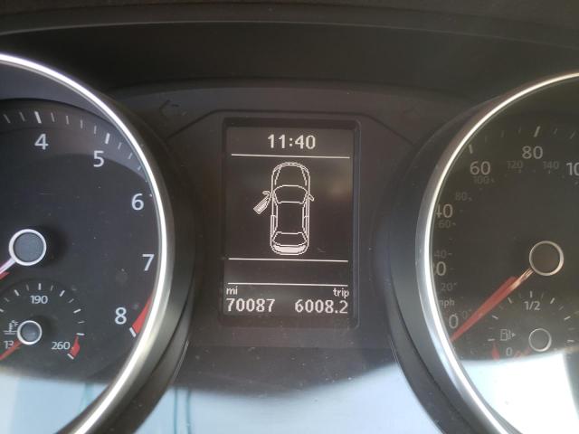 1VWDT7A3XHC020371 - 2017 VOLKSWAGEN PASSAT R-L BLUE photo 8