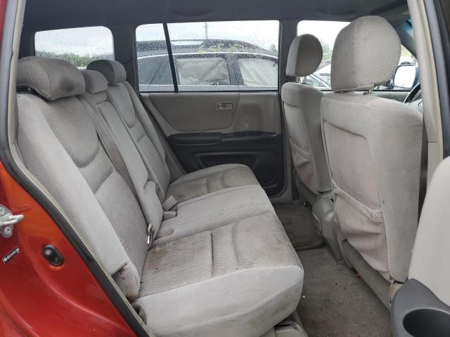 JTEGF21A130119806 - 2003 TOYOTA HIGHLANDER RED photo 6