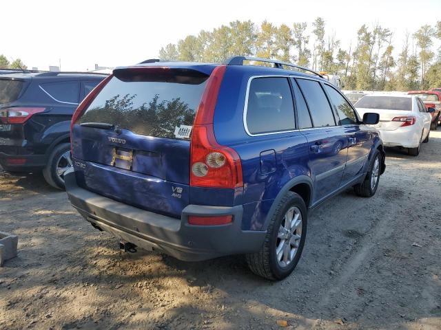 YV4CZ852161278997 - 2006 VOLVO XC90 V8 BLUE photo 4