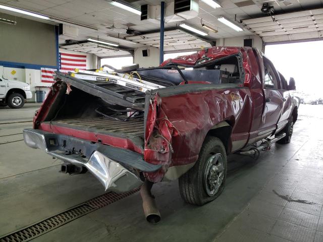 3D7MX39A57G846856 - 2007 DODGE RAM 3500 MAROON photo 4