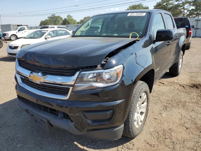 1GCGSCEN3K1118247 - 2019 CHEVROLET COLORADO L BLACK photo 2