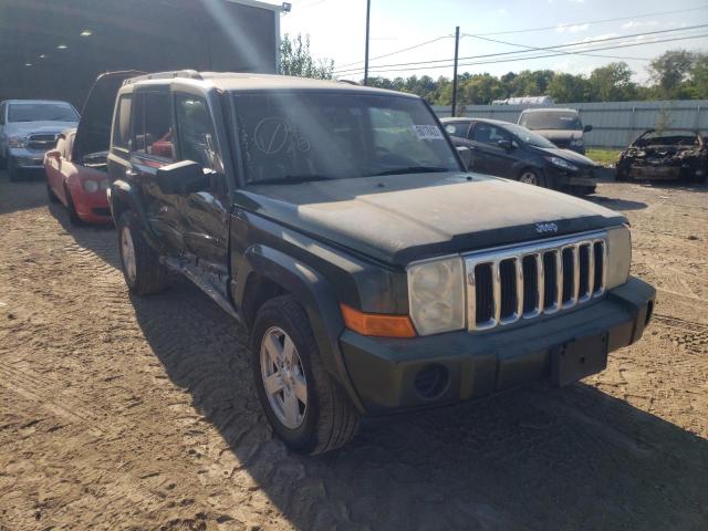 1J8HH48K47C511981 - 2007 JEEP COMMANDER მწვანე ფოტო 1
