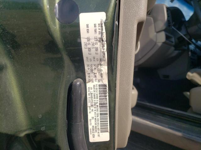 1J8HH48K47C511981 - 2007 JEEP COMMANDER მწვანე ფოტო 10