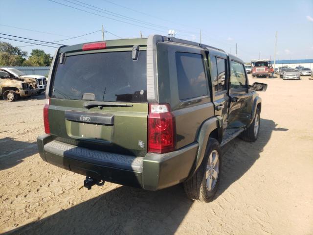 1J8HH48K47C511981 - 2007 JEEP COMMANDER მწვანე ფოტო 4