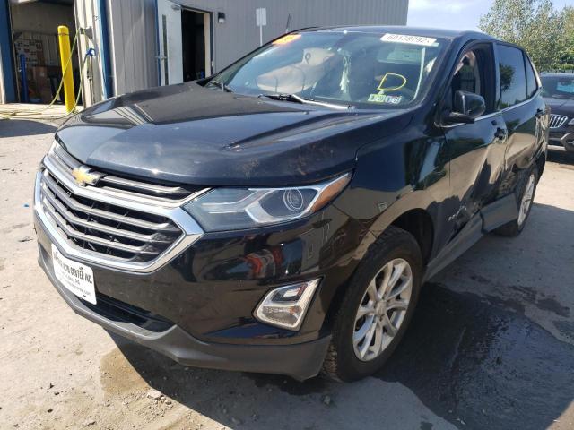 2GNAXSEV1J6157004 - 2018 CHEVROLET EQUINOX LT BLACK photo 2