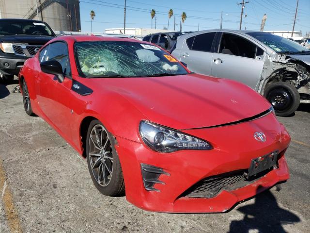 JF1ZNAA16H8704471 - 2017 TOYOTA 86 BASE RED photo 1