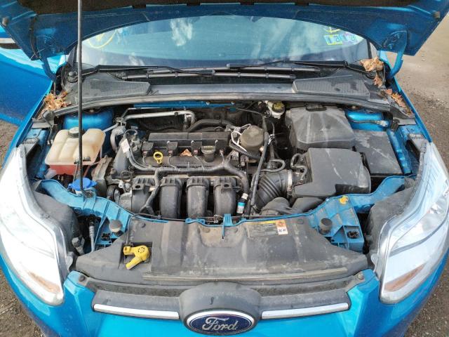 1FADP3K25DL380007 - 2013 FORD FOCUS SE BLUE photo 7