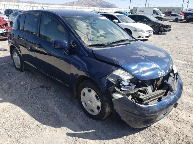 3N1BC13E18L407971 - 2008 NISSAN VERSA S BLUE photo 1