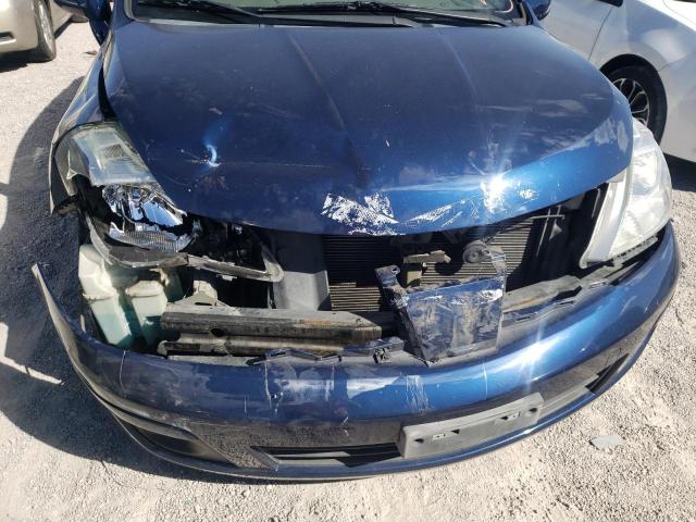 3N1BC13E18L407971 - 2008 NISSAN VERSA S BLUE photo 9