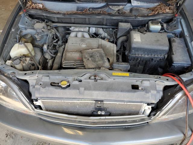 JTJGF10U110117493 - 2001 LEXUS RX 300 SILVER photo 7