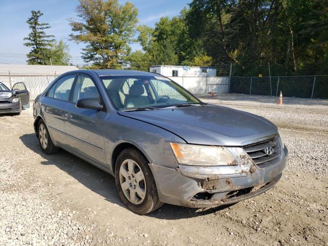 5NPET46C49H421371 - 2009 HYUNDAI SONATA GLS BLUE photo 1