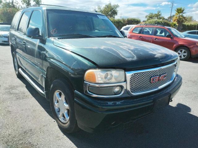 1GKEK63U62J301133 - 2002 GMC DENALI GREEN photo 1