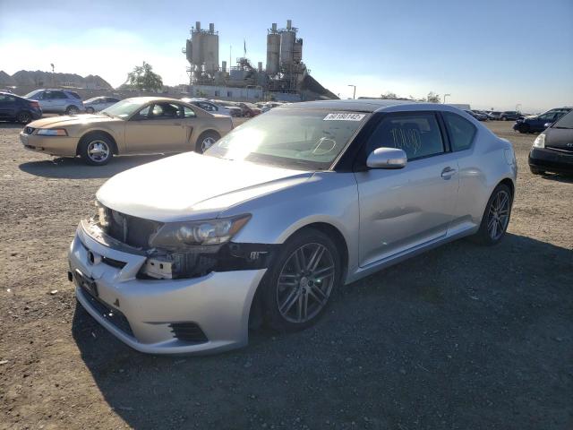 JTKJF5C7XD3048143 - 2013 TOYOTA SCION TC 银色 照片 2