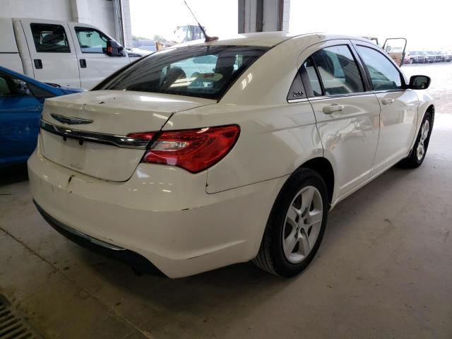 1C3BC4FB3BN521546 - 2011 CHRYSLER 200 LX WHITE photo 4