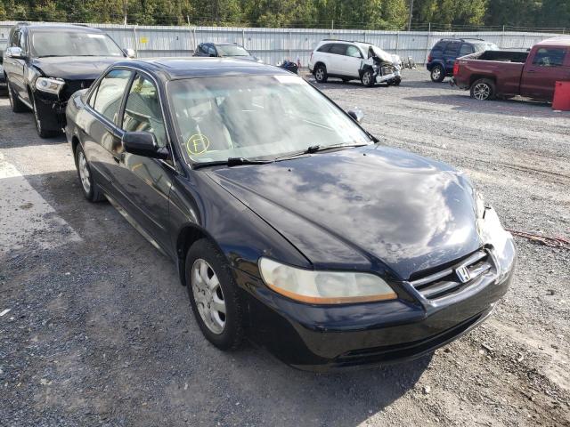 1HGCG66832A048387 - 2002 HONDA ACCORD EX BLACK photo 1