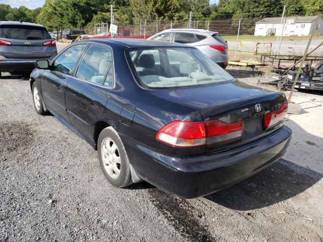 1HGCG66832A048387 - 2002 HONDA ACCORD EX BLACK photo 3