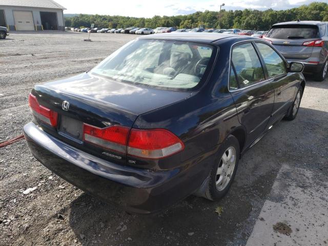 1HGCG66832A048387 - 2002 HONDA ACCORD EX BLACK photo 4