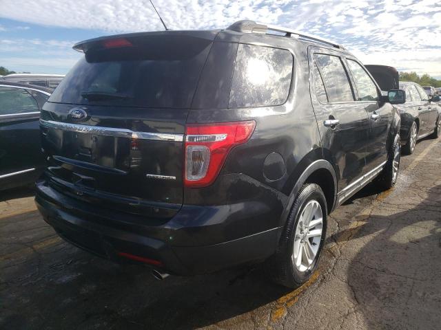 1FM5K7D89FGC47960 - 2015 FORD EXPLORER X BLACK photo 4