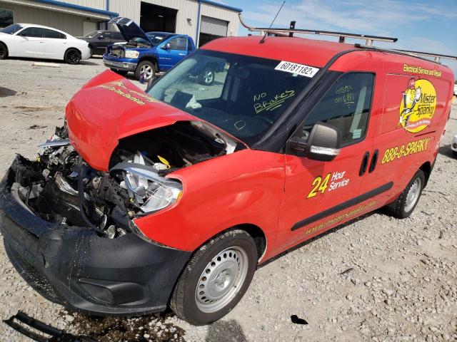 ZFBERFAB1H6H21523 - 2017 RAM PROMASTER RED photo 2