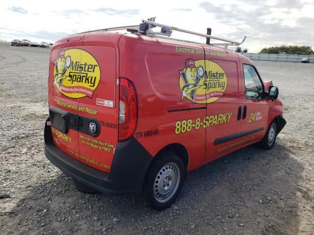 ZFBERFAB1H6H21523 - 2017 RAM PROMASTER RED photo 4