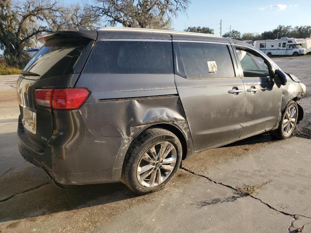 KNDME5C15F6026250 - 2015 KIA SEDONA SXL GRAY photo 4