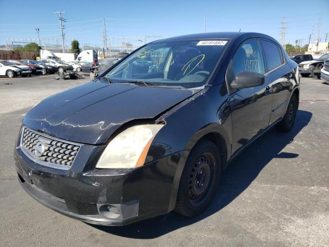 3N1AB61E37L701675 - 2007 NISSAN SENTRA S W BLACK photo 2