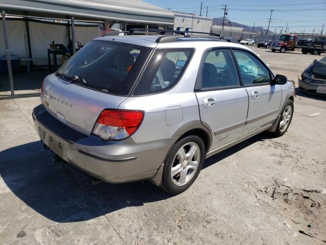 JF1GG68554G816461 - 2004 SUBARU OUTBACK SILVER photo 4