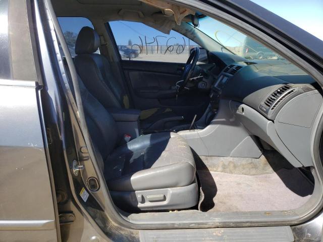 1HGCM66805A011858 - 2005 HONDA ACCORD BLACK photo 5