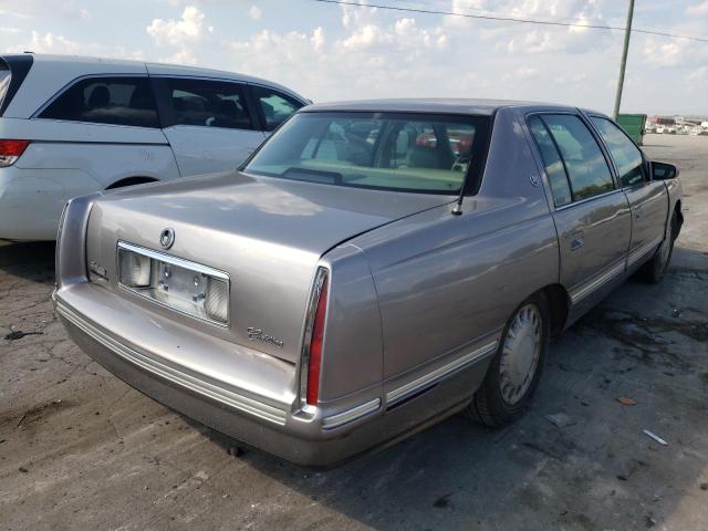 1G6KD54Y3WU784785 - 1998 CADILLAC DEVILLE GRAY photo 4