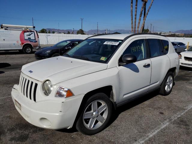 1J8FT47W47D291004 - 2007 JEEP COMPASS WHITE photo 2