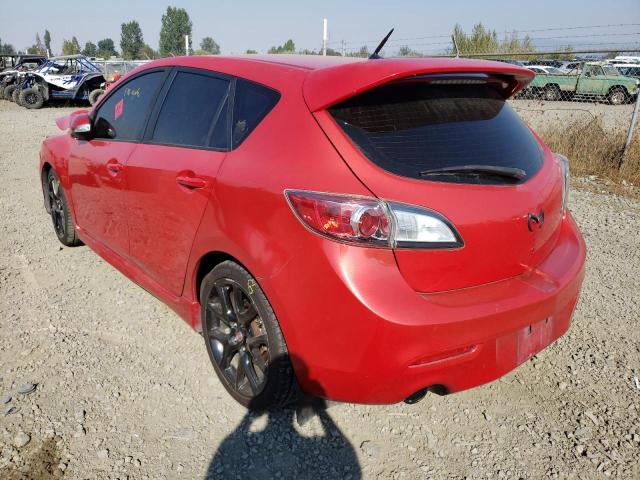 JM1BL1H46A1197166 - 2010 MAZDA SPEED 3 RED photo 3