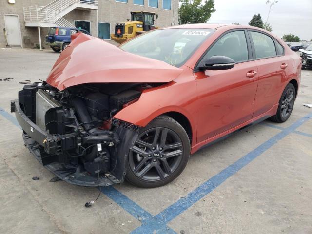 3KPF34AD9LE171089 - 2020 KIA FORTE GT L ORANGE photo 2