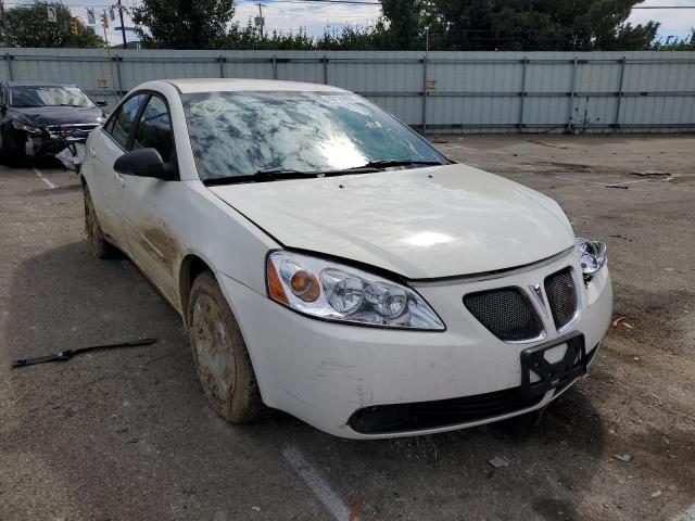 1G2ZF58B374102165 - 2007 PONTIAC G6 VALUE L WHITE photo 1