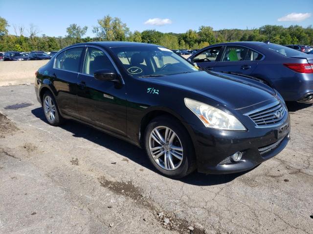 JN1DV6AR8CM861123 - 2012 INFINITI G25 BLACK photo 1