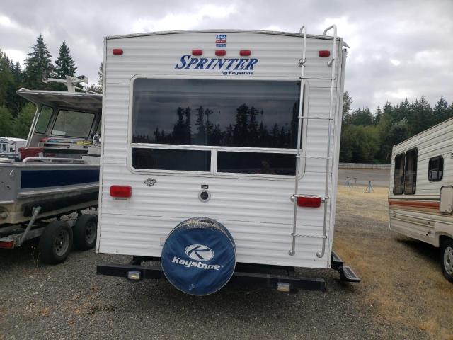 4YDT299216A225642 - 2006 KEYSTONE SPRINTER WHITE photo 9