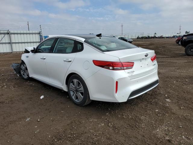 KNAGU4LEXJ5022655 - 2018 KIA OPTIMA HYB WHITE photo 3