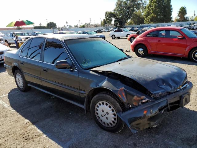 JHMCB7655NC026634 - 1992 HONDA ACCORD LX BLACK photo 1