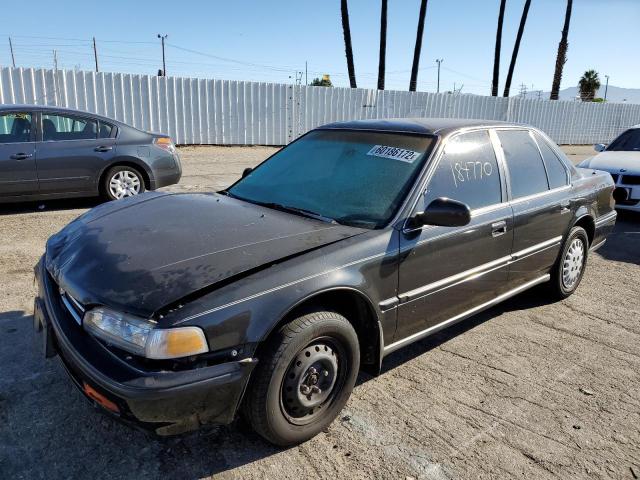 JHMCB7655NC026634 - 1992 HONDA ACCORD LX BLACK photo 2