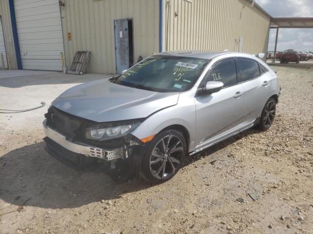 SHHFK7G43JU217291 - 2018 HONDA CIVIC SPOR GRAY photo 2