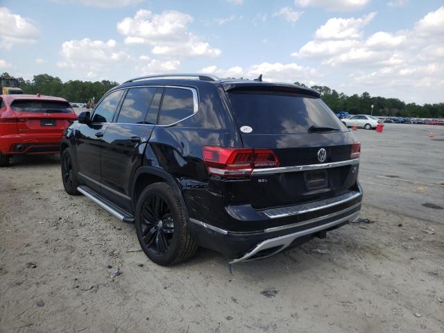 1V2NR2CAXKC622536 - 2019 VOLKSWAGEN ATLAS SEL BLACK photo 3