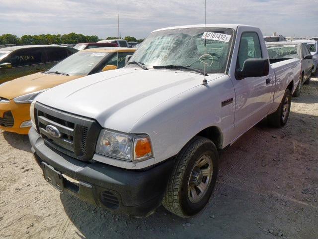 1FTKR1AD4BPA86607 - 2011 FORD RANGER WHITE photo 2