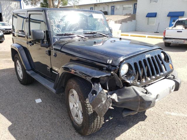 1C4GJWBG0CL221531 - 2012 JEEP WRANGLER S BLACK photo 1