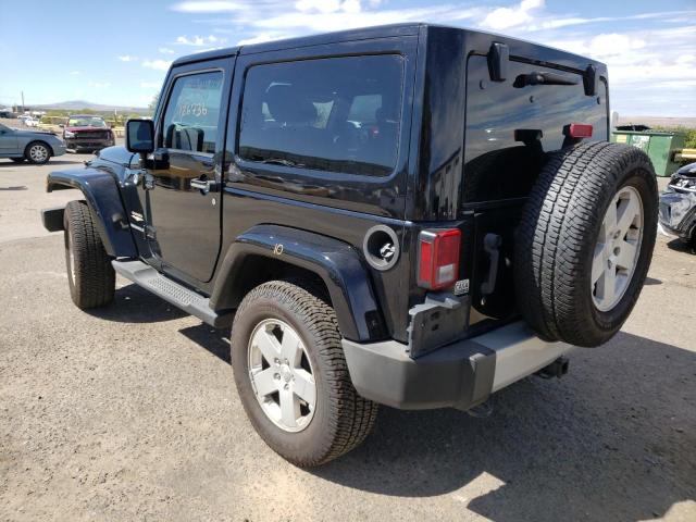 1C4GJWBG0CL221531 - 2012 JEEP WRANGLER S BLACK photo 3