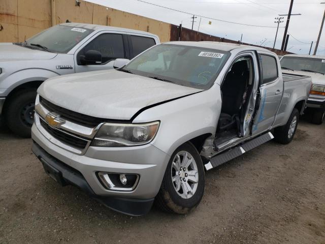 1GCGSBE32F1217575 - 2015 CHEVROLET COLORADO L SILVER photo 2